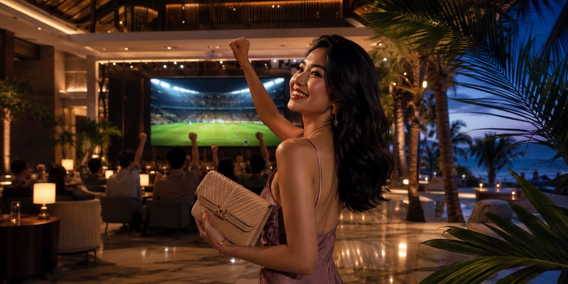 Pemain menikmati casino online di platform hiburan digital Indonesia