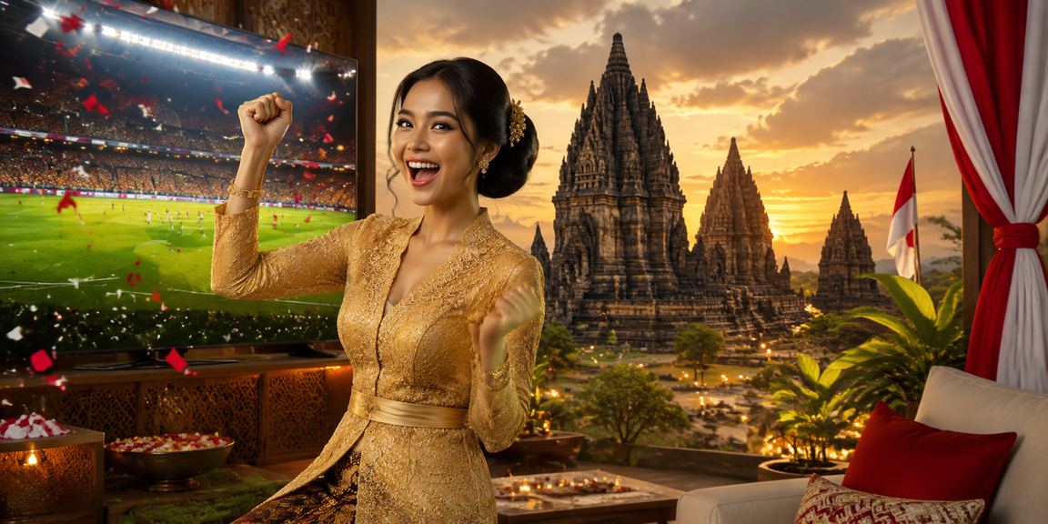 Suasana festival dengan pengguna mengakses sports betting dari ponsel di keramaian